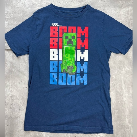 Minecraft & Adidas Shirt Bundle Kids Graphic T-Shirt - Picture 2 of 6